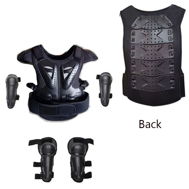 Motorcycle Gear Youth - Kamizelka ochronna motocyklowa dla dzieci, pełna