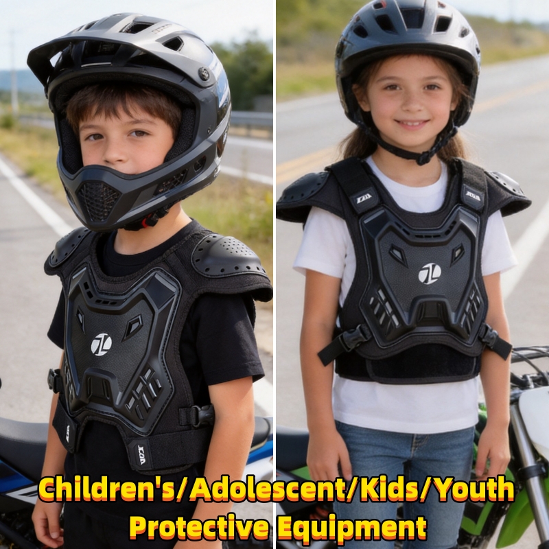 Motorcycle Gear Youth - Dziecięca młodzieżowa kamizelka ochronna na motocykl