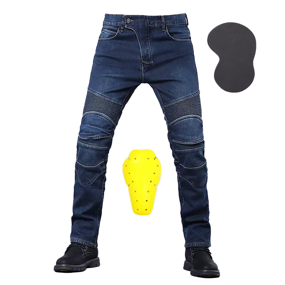 Motorcycle Gear Alpine - Nowe spodnie motocyklowe Dżinsy motocyklowe Antyupadkowe
