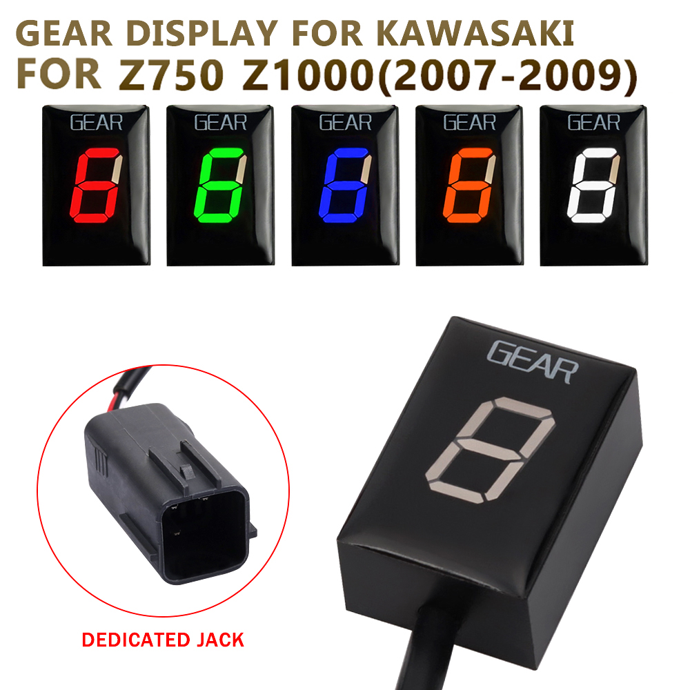 Motorcycle Gear Display - Dla Kawasaki Z750 Z1000 Z-750 Z-1000