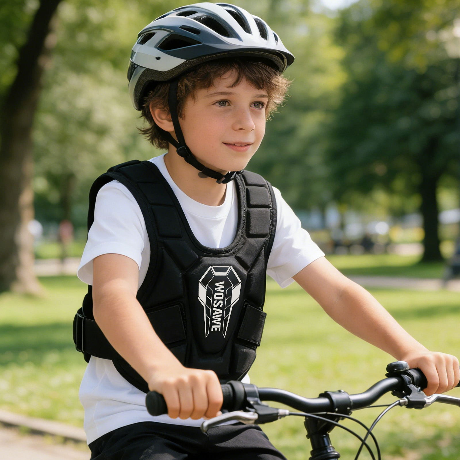 Motorcycle Gear Youth - Kamizelka ochronna dla dzieci WOSAWE, odzież