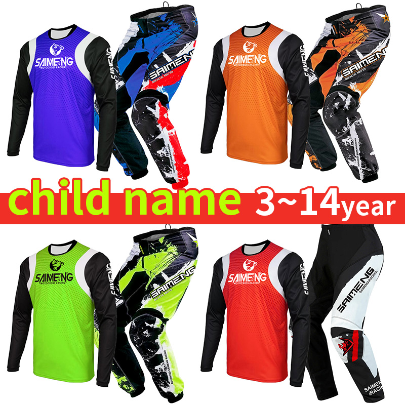 Motorcycle Gear Youth - Nowy zestaw odzieży motocrossowej dla dzieci