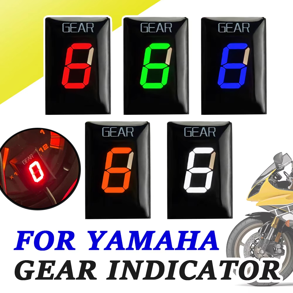 Motorcycle Gear Display - Dla YAMAHA YZF-R1 YZFR1 YZF-R6 YZF-R6S