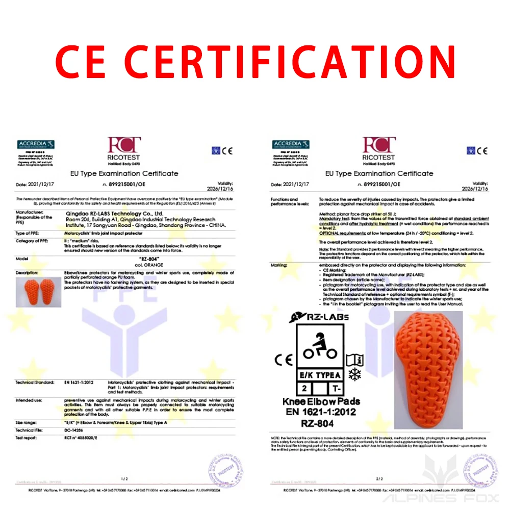 Certyfikat CE poziom 2 motocyk – Motorcycle Gear Alpine recenzja i cena