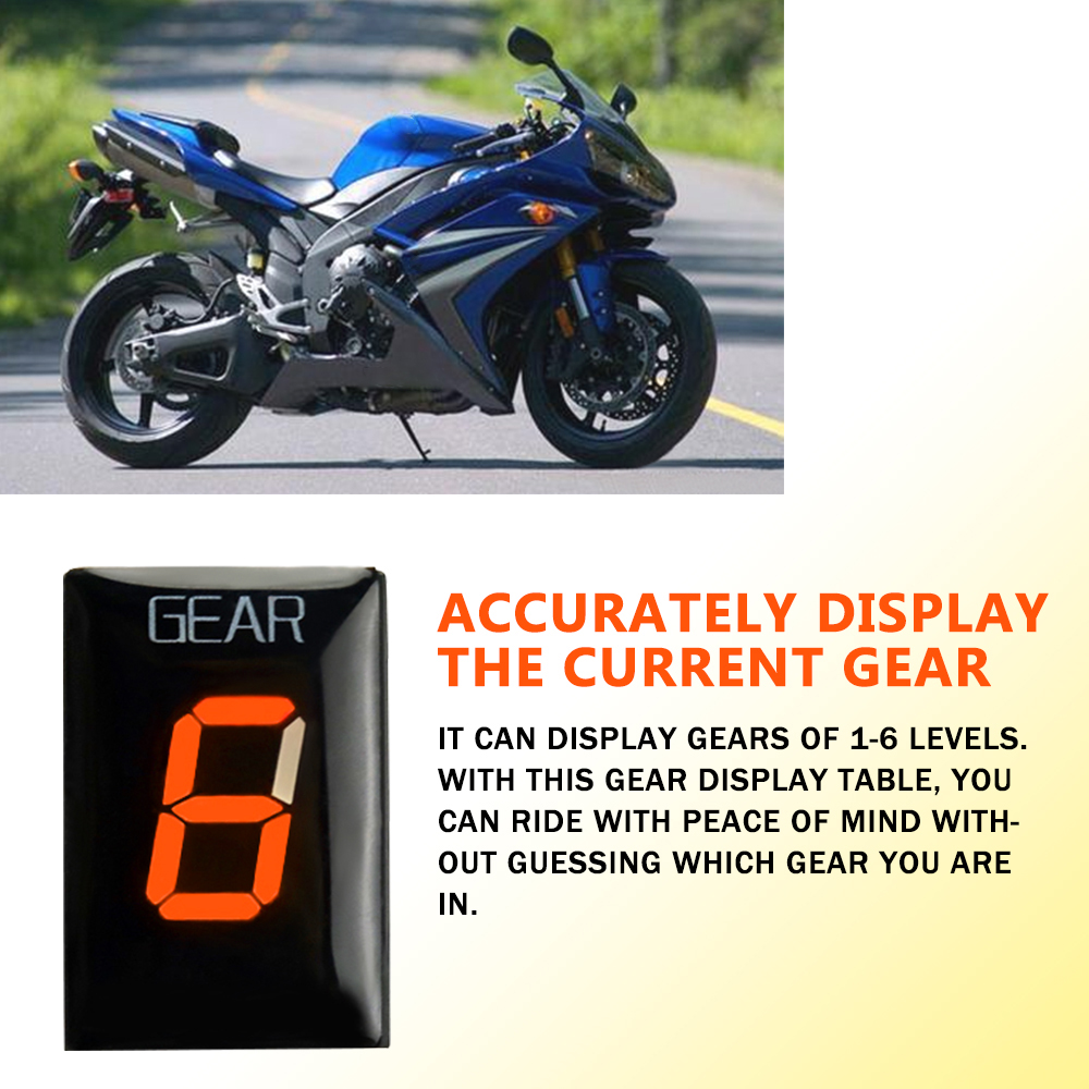 Akcesoria motocyklowe wskaźnik – Motorcycle Gear Display recenzja i cena