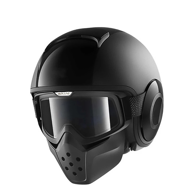 Kask motocyklowy vintage, gogl – Motorcycle Gear Alpine recenzja i cena