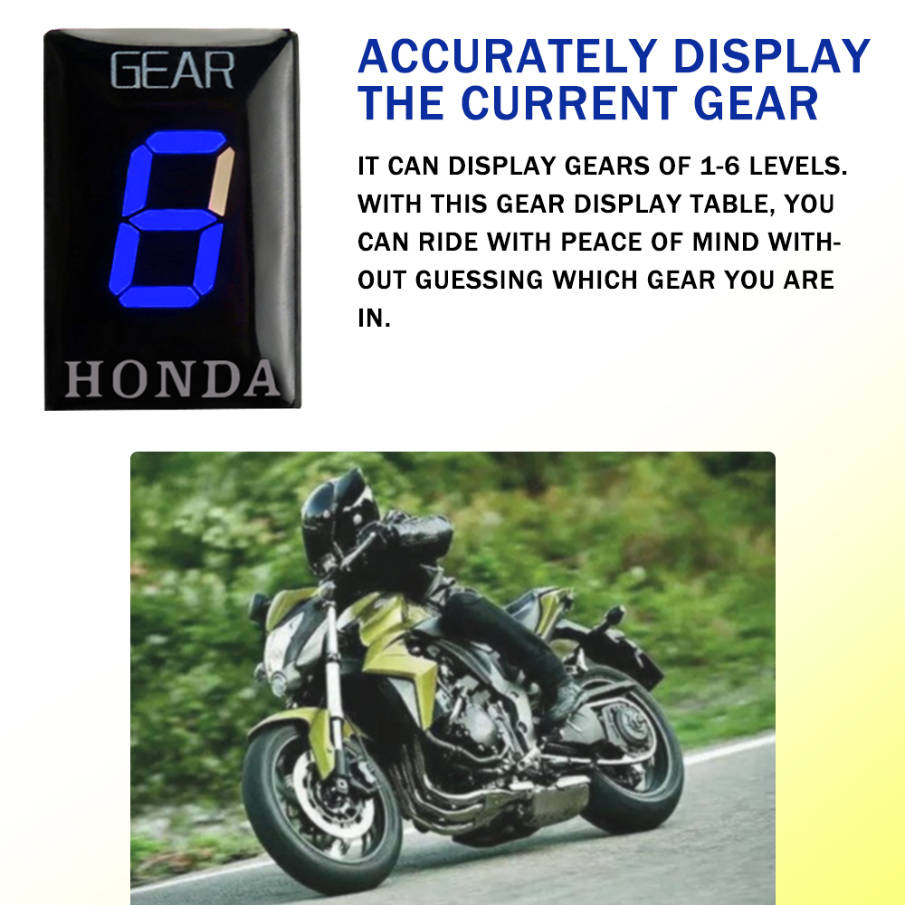 Dla HONDA CBR600F CBR1000R CBR – Motorcycle Gear Display recenzja i cena