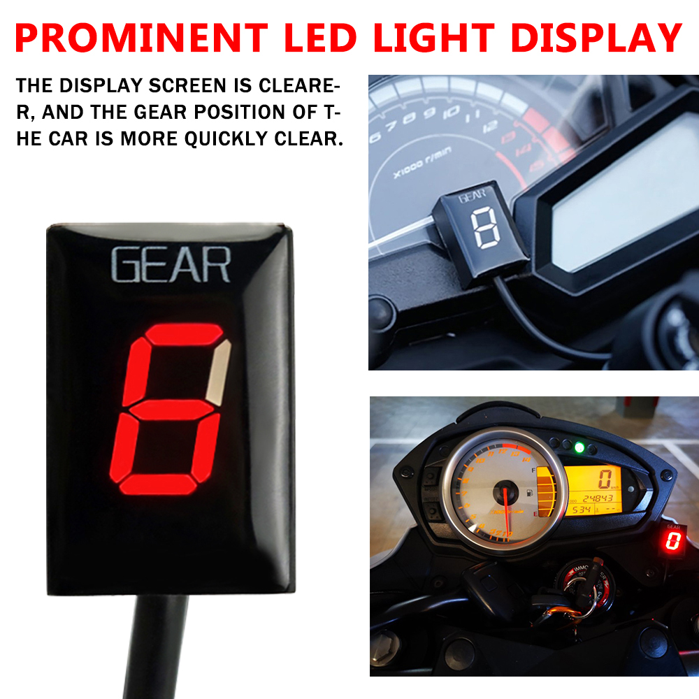 Dla Kawasaki Z750 Z1000 Z-750  – Motorcycle Gear Display recenzja i cena