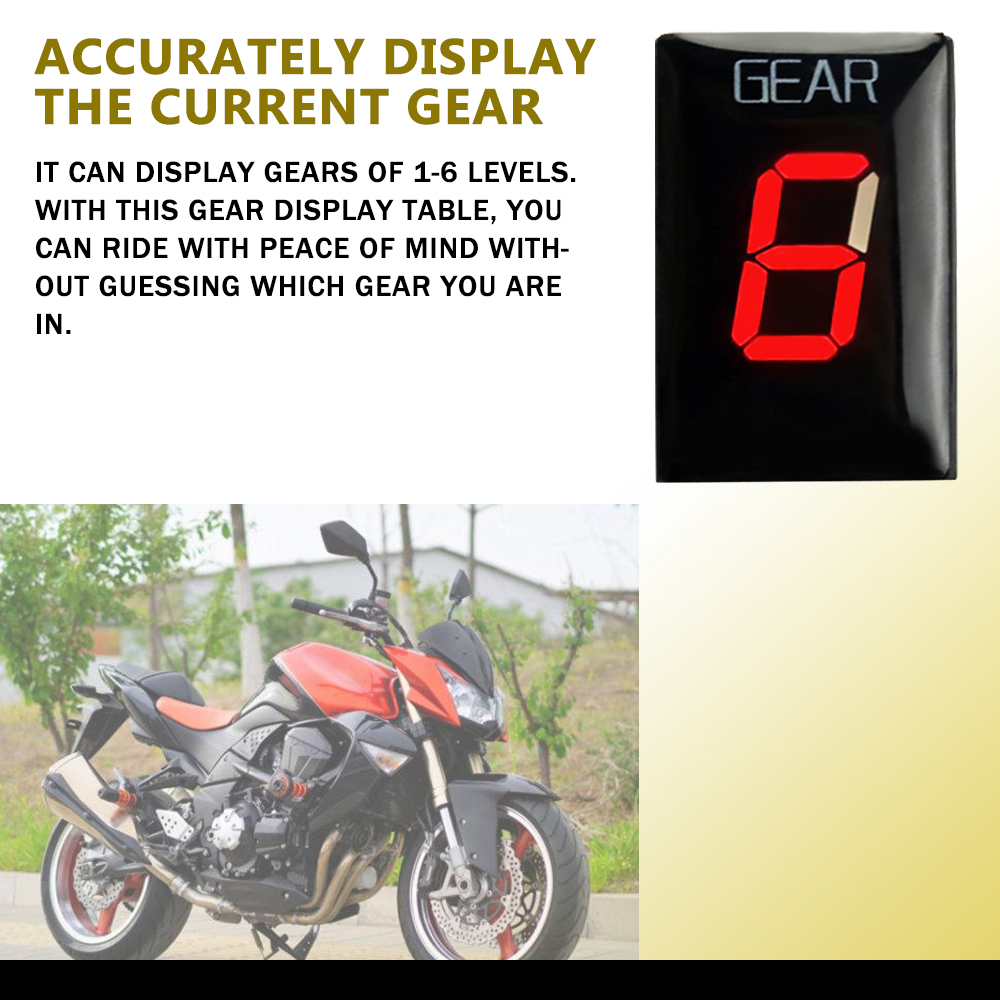 Dla Kawasaki Z750 Z1000 Z-750  – Motorcycle Gear Display recenzja i cena