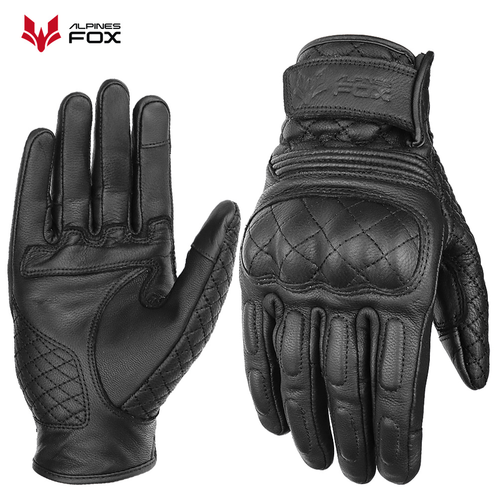 Retro rękawice motocyklowe pra – Motorcycle Gear Alpine recenzja i cena