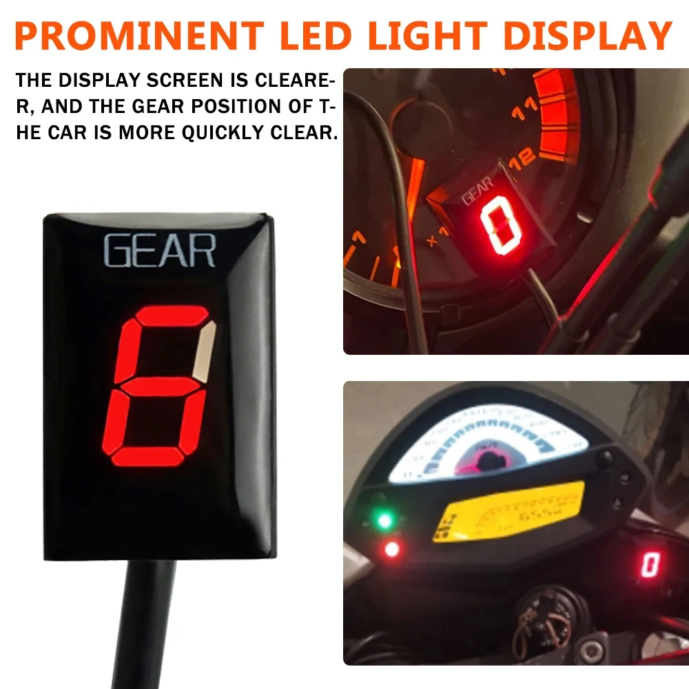 Dla YAMAHA YZF-R1 YZFR1 YZF-R6 – Motorcycle Gear Display recenzja i cena